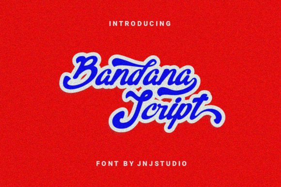 Bandana Script: A Bold, Rugged Type for Modern Branding