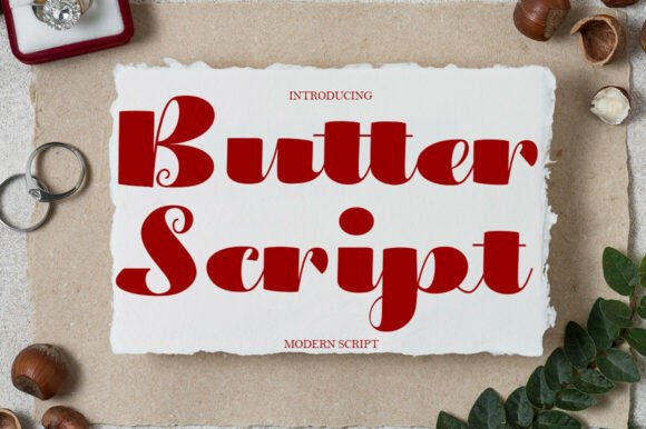 Butter Script: A Modern Typeface for Campaigns