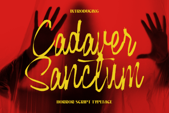 Cadaver Sanctum Script: A Bold Typeface for Horror Web Design