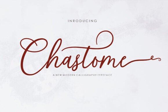 Chastome Script: A Versatile Typeface for Campaigns