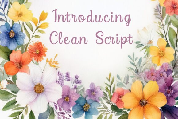 Clean Script: A Versatile Typeface for Modern Web Design