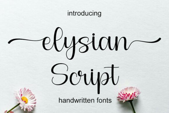 Elysian Script: A Premium Typeface for Branding