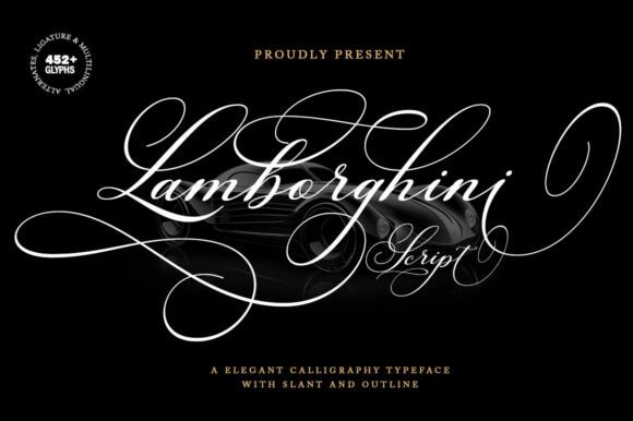 Lamborghini Script: Elevate Your Brand Identity