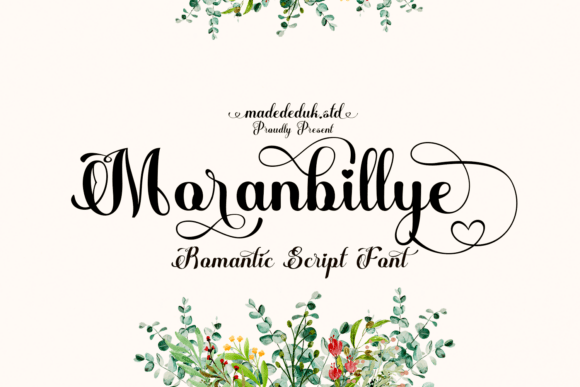 Moranbillye Script Font for Web Design