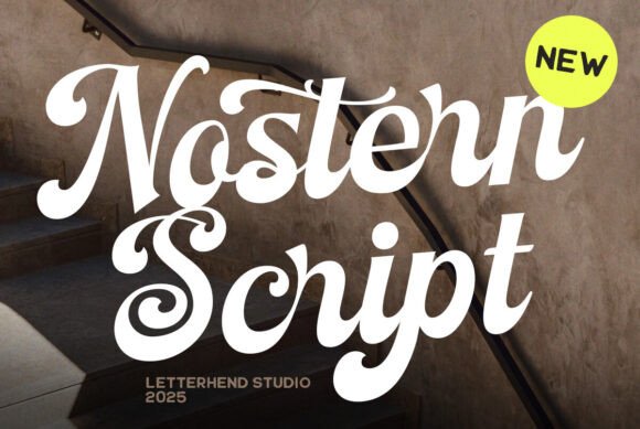 Nostern Script: A Bold Typeface for Modern Marketing
