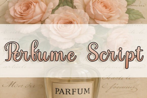 Perfume Script: A Typeface for Elegant Editorial Design