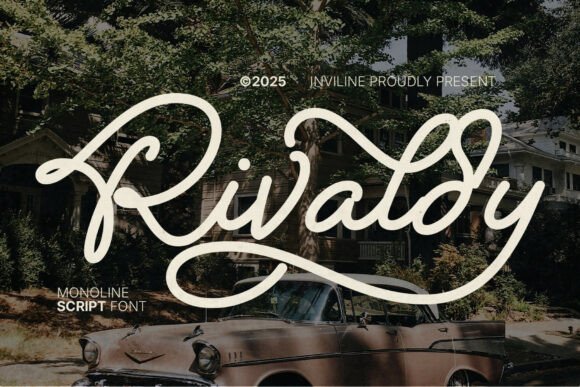Rivaldy Monoline Script Pro for Modern Web Design