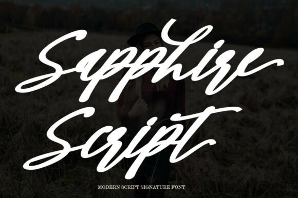 Sapphire Script: A Bold Typeface for Modern Campaigns