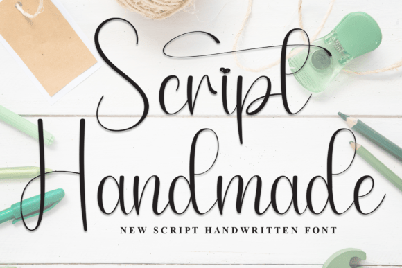 Script Handmade: A Versatile Typeface for Campaigns