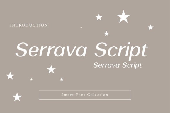 Serrava Script: A Modern Typeface for Editorial Design