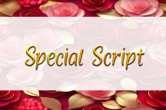 Special Script: A Typeface for Elegant Branding
