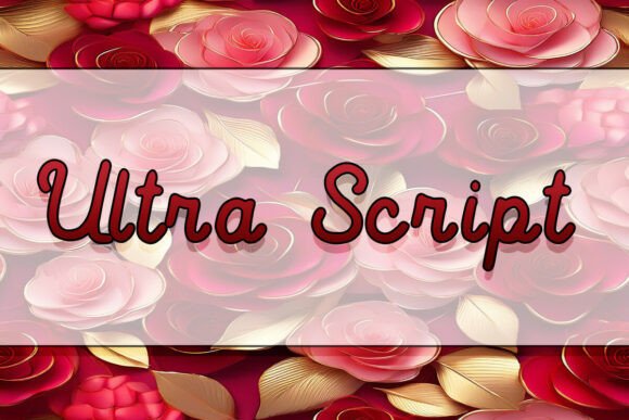 Ultra Script Font for Handmade Creators