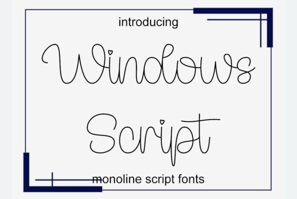 Windows Script Font: A Designer’s Review